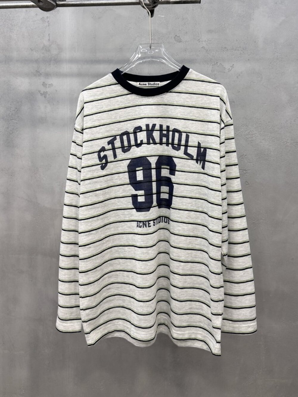 Acne Studios Stockholm 96 Striped Long Sleeve Tee